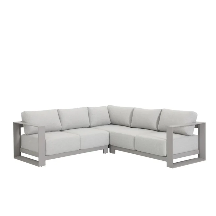 Garden impressions Levanto Hoek Loungebank Taupe - beige;grijs