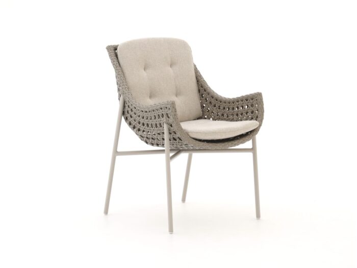 Manifesto Furniture Manifesto Novara dining tuinstoel Laagste prijsgarantie! – Grijs