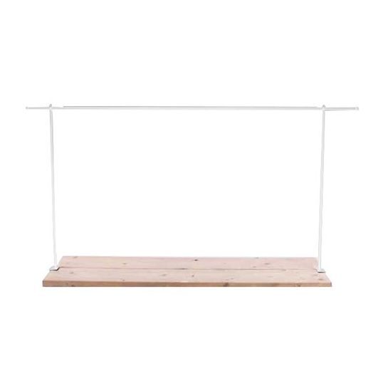 Buitengewoon de boet Deco tafelklem wit