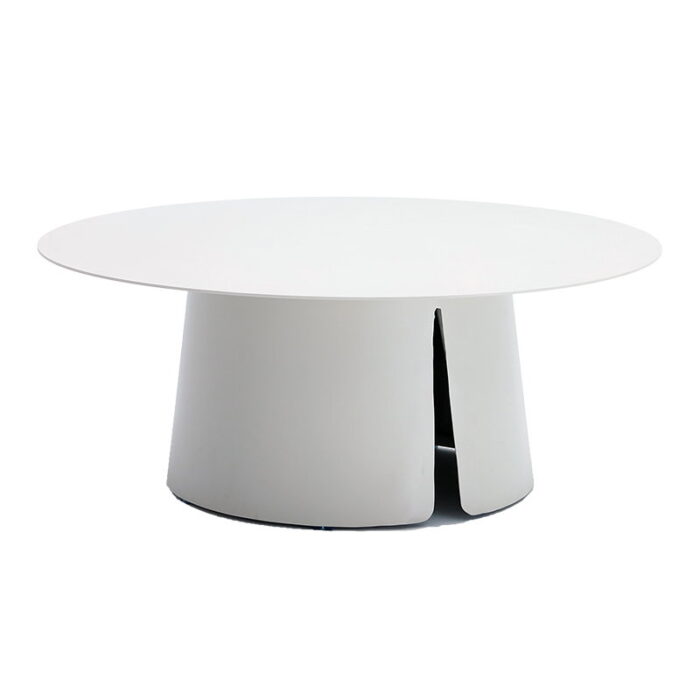 Oosterik home Rockerville lounge tafel mist grey dia. 90 cm – grijs