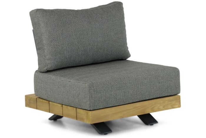 Santika Furniture Supralux midden module – Old teak greywash