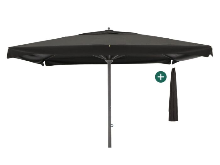 Shadowline Java parasol 450x450cm Laagste prijsgarantie! – Zwart
