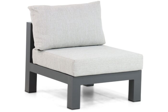 Lifestyle Garden Furniture Luca midden module – Grijs-antraciet
