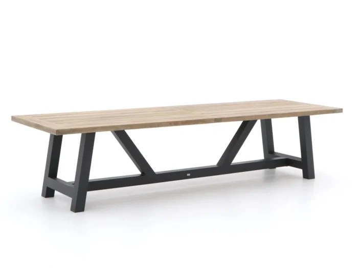 Bellagio tuinmeubelen Bresimo dining tuintafel 330x100cm - Grijs