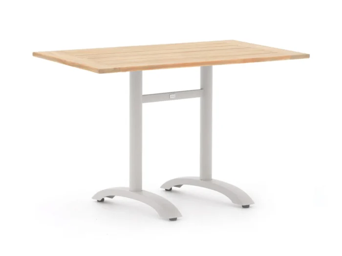 Bellagio tuinmeubelen Lisio tuintafel 120x70x75cm - Wit