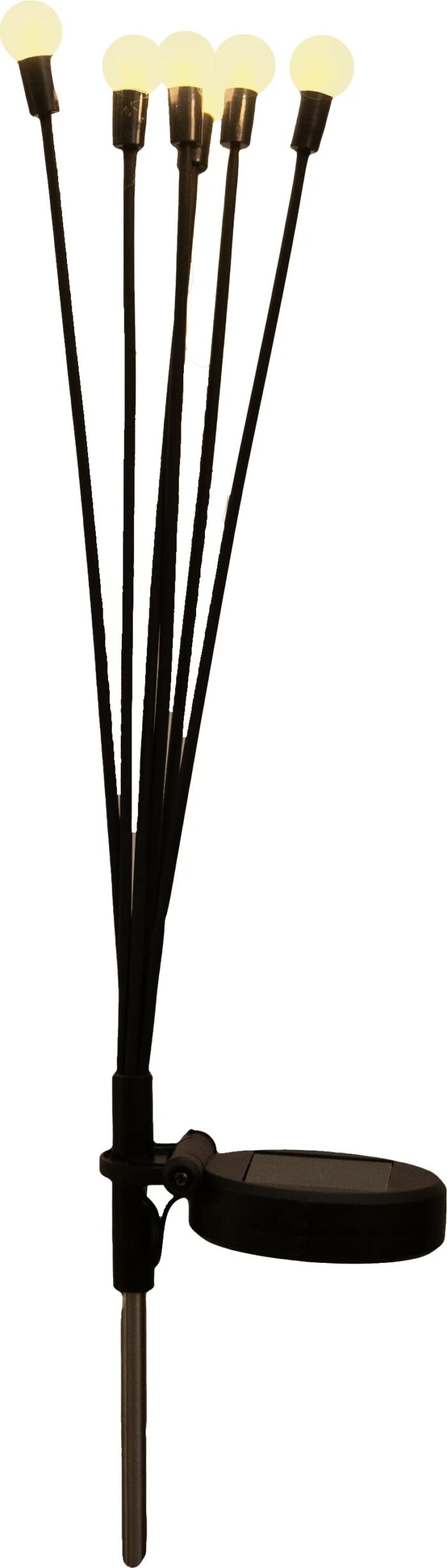 Annas collection Solarsteker 6 ledbessen 7×69 cm ww Anna’s Collection – zwart