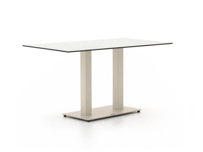 Forza Furniture Forza Orta tuintafel 140x80x73cm Laagste prijsgarantie! – Taupe