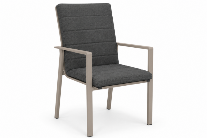 Lifestyle Garden Furniture Timo dining tuinstoel loft/carbon – Zand/Beige