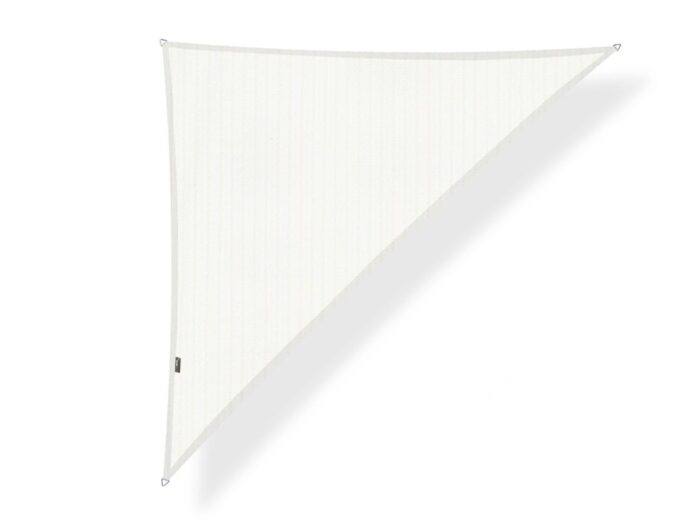 Shadow Comfort schaduwdoek driehoek 90° 500x500x710cm Laagste prijsgarantie! – Wit
