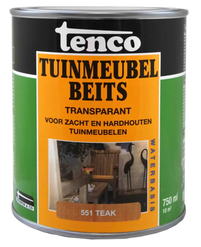 Tenco Tuinmeubelbeits teak 551 0,75l verf/beits – bruin