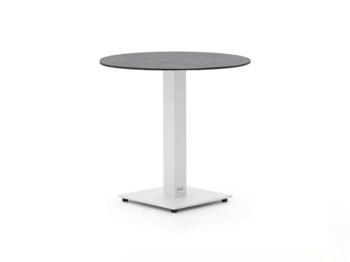 Forza Furniture Orta tuintafel ø80cm (h:73cm) - Wit
