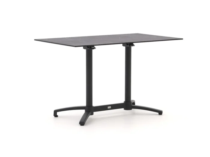 Bellagio tuinmeubelen Canzo klaptafel 120x70x73cm - Grijs