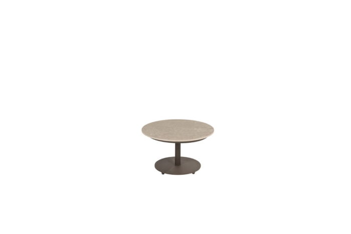 4so Boaz coffee tafel terre dia. 60 cm – beige