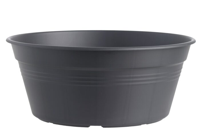 Elho Bloempot Green basics schaal 38 cm living black – zwart