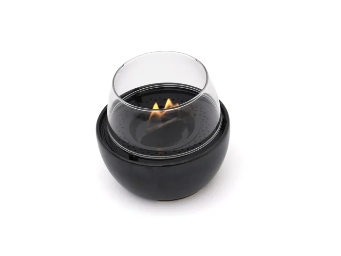 Tenderflame Tulip 14 tafelhaard ø14,1cm (h:12,5cm) - Zwart