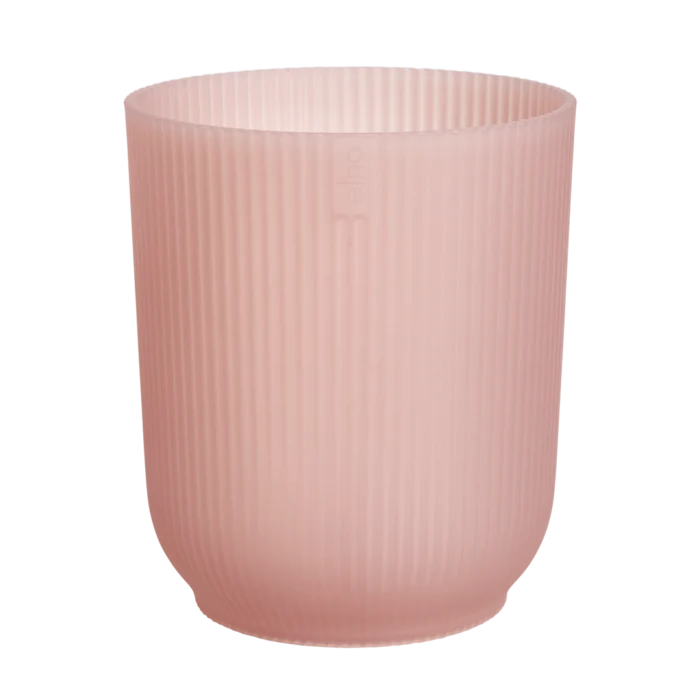 Elho Vibes fold orch hoog 12,5 frosted pink bloempot - roze