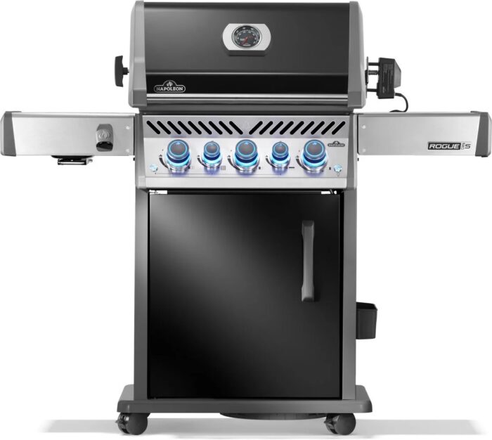 Napoleon grills Rogue Pro-S 425 met gietijzeren roosters zwart incl. draaispit barbecue