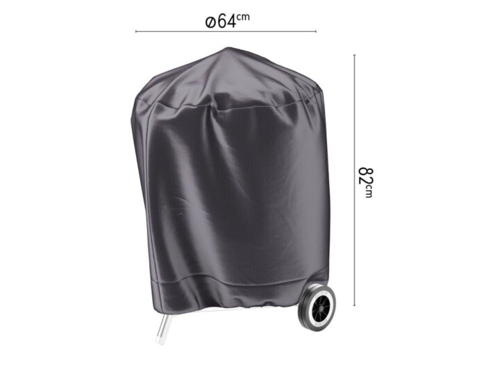 Aerocover BBQ hoes dia. 64 cm – grijs