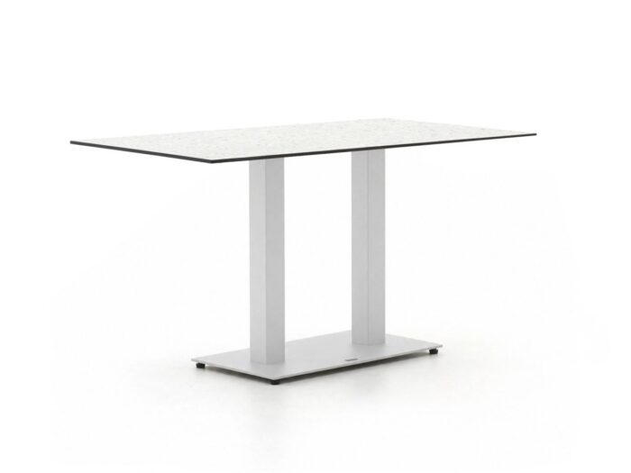 Forza Furniture Forza Orta tuintafel 140x80x73cm Laagste prijsgarantie! – Wit