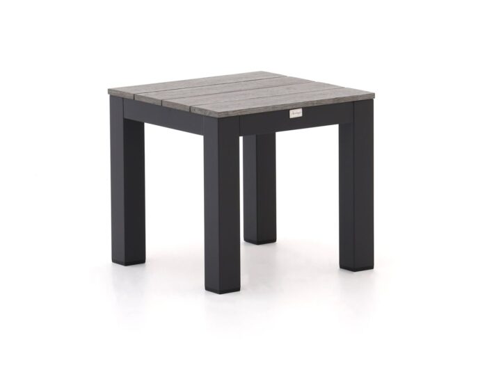 Bellagio tuinmeubelen Bellagio Fidenza bijzet tuintafel 46x46x42cm Laagste prijsgarantie! – Grijs