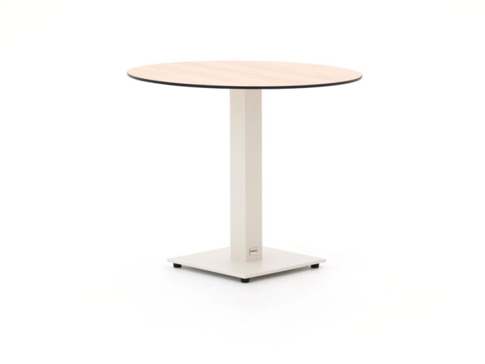Forza Furniture Forza Orta tuintafel ø80cm (h:73cm) Laagste prijsgarantie! – Taupe