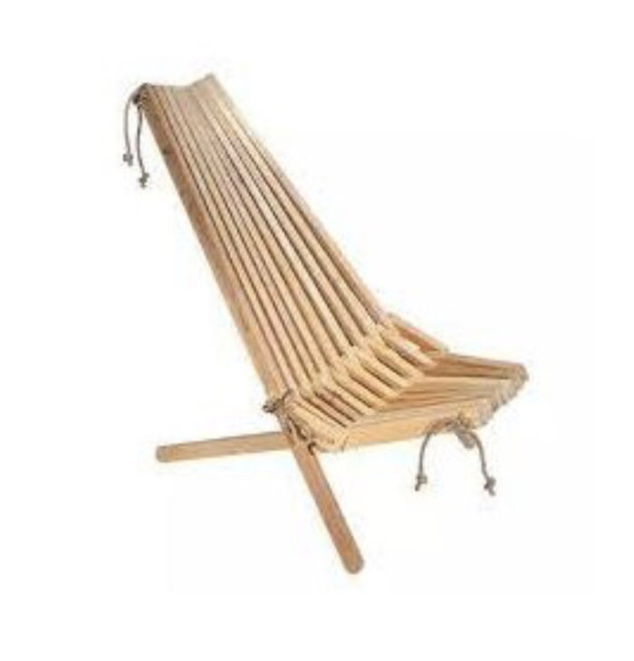 Buitengewoon de boet EcoChair Alder Naturel EcoFurn – bruin