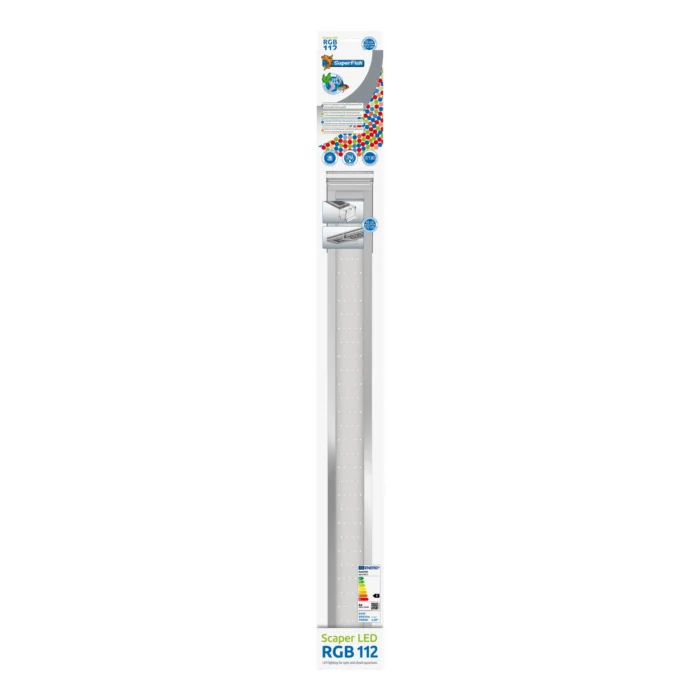 Superfish Scaper led rgb 112 cm- 64 w - zwart