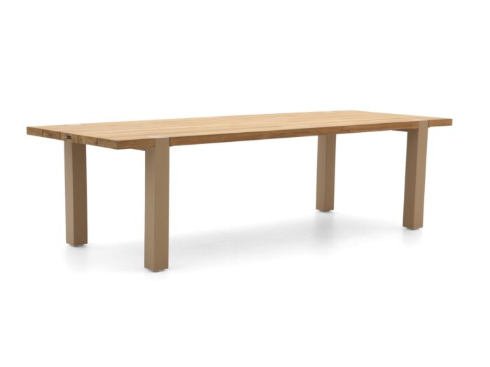 Hartman tuinmeubelen Hartman Almeria dining tuintafel 280x100x77cm Laagste prijsgarantie! – Taupe