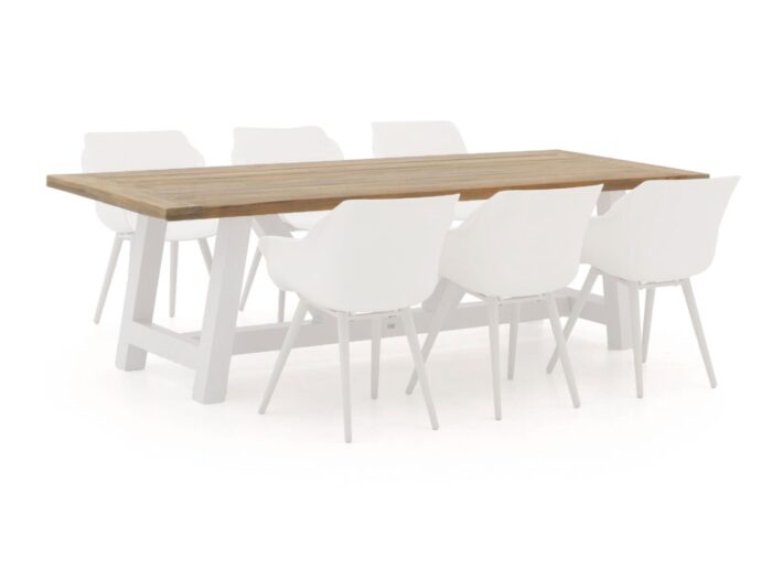 Hartman tuinmeubelen Hartman Sophie Studio/Bresimo 260cm dining tuinset 7-delig Laagste prijsgarantie! – Bruin