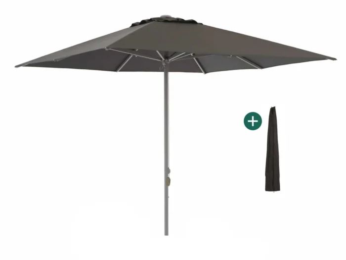 Shadowline Cuba parasol 300x300cm - Zwart