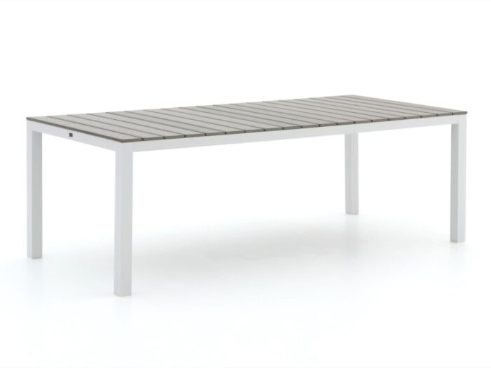 Bellagio tuinmeubelen Bellagio Fidenza dining tuintafel 220x100x75cm Laagste prijsgarantie! – Wit