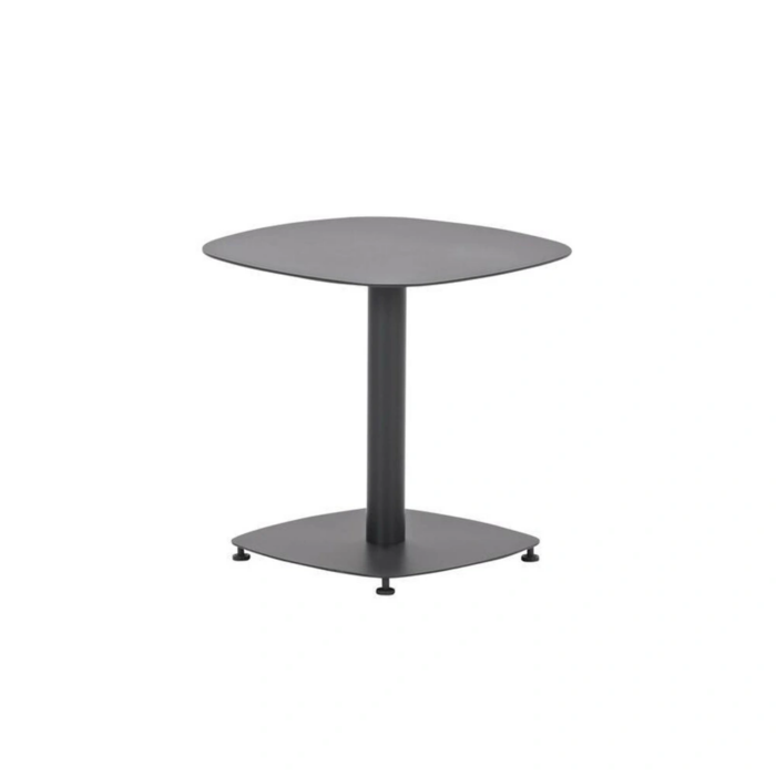 Garden impressions Leon Bijzettafel Carbon Black 50x50x49 cm – zwart