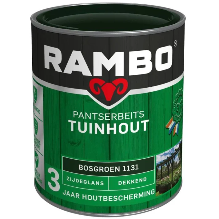 Rambo Pantserbeits tuinhout zg dek 1131 0,75l - groen
