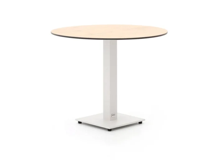 Forza Furniture Orta tuintafel ø80cm (h:73cm) - Wit