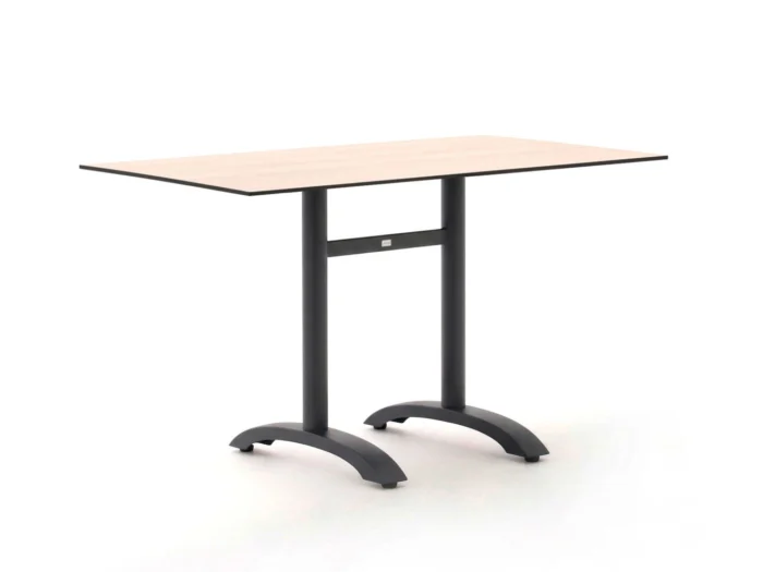 Bellagio tuinmeubelen Lisio tuintafel 140x80x73cm - Grijs