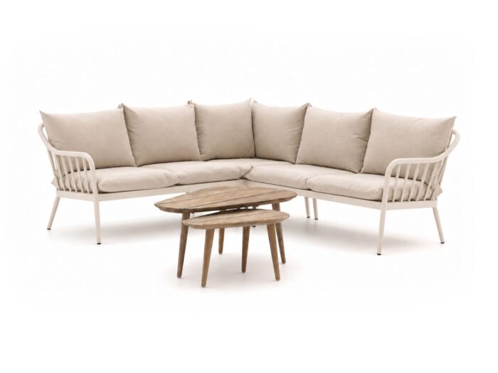 Manifesto Furniture + 10% kassakorting | Manifesto Celante/ROUGH-K hoek loungeset 5-delig 5-zits – Bruin