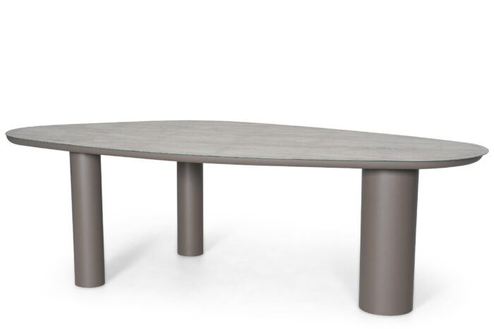 Lifestyle Garden Furniture Guave dining tuintafel organisch 240×120 – Taupe-naturel-bruin