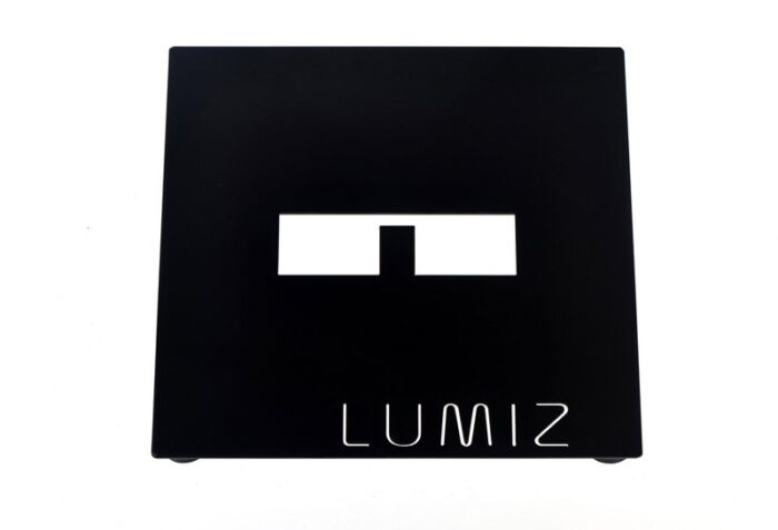 Lumiz Tafelstandaard plaat 20 x 20 cm zwart