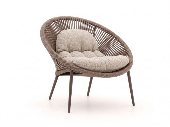 SUNS Prato lounge tuinstoel Laagste prijsgarantie! – Taupe