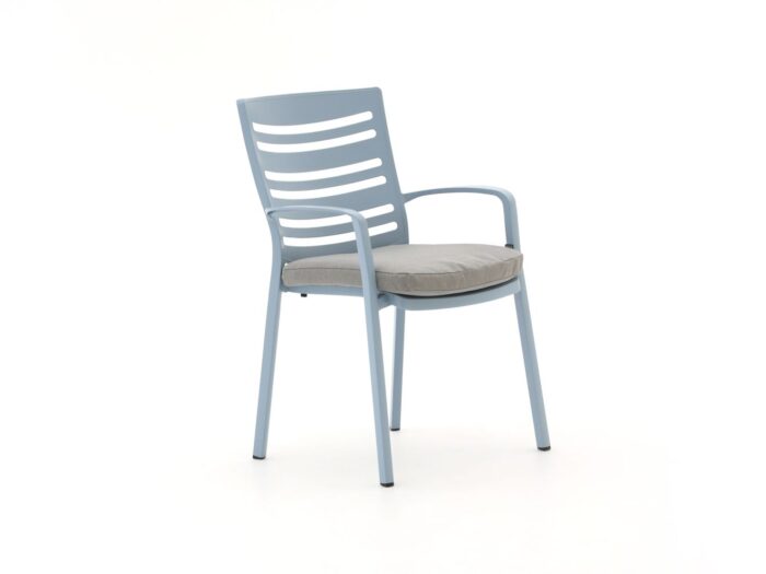 Hartman tuinmeubelen Hartman Alexandra dining tuinstoel stapelbaar Laagste prijsgarantie! – Blauw