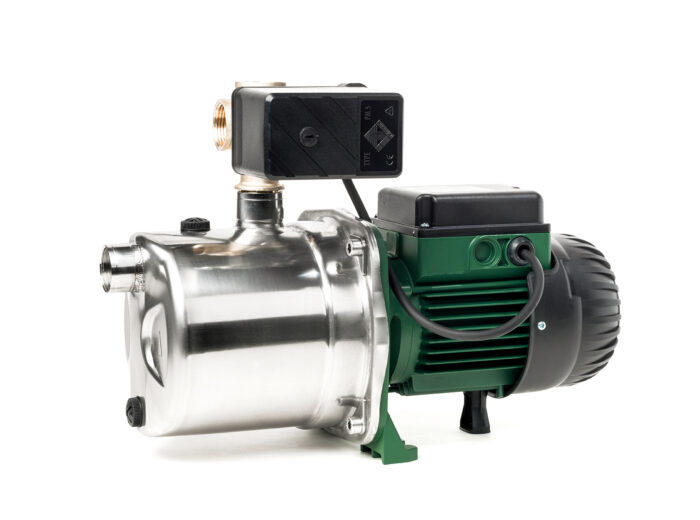Dab JetInox 132 M-P Hydrofoorpomp – Groen/ zwart / RVS