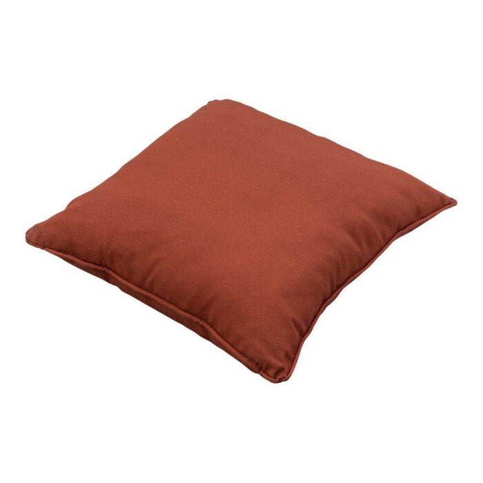 Madison Pillow 45 x 45 Piping Panama terra – bruin;oranje;rood