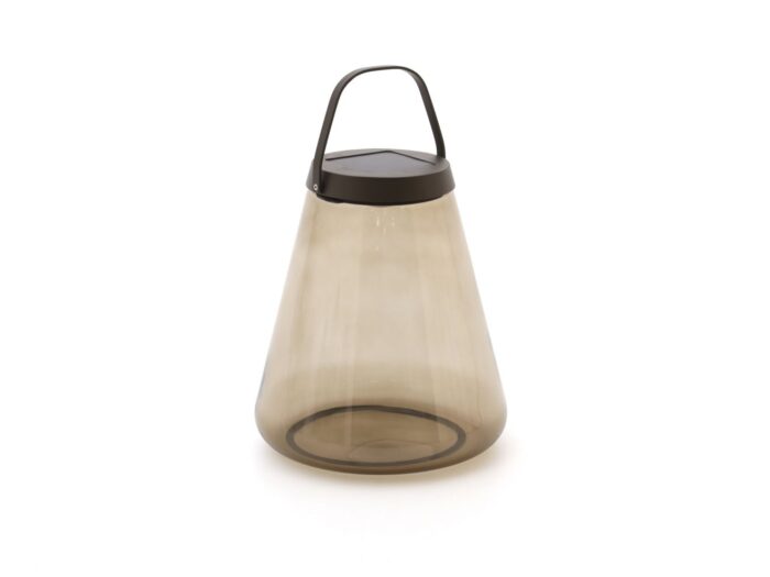 SUNS Luna M lantaarn solar ø 45cm (h: 68,9cm) Laagste prijsgarantie! – Taupe