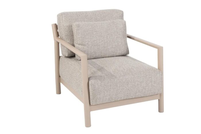 4 Seasons Outdoor Seasons Mykonos lounge tuinstoel latte – Zand/Beige