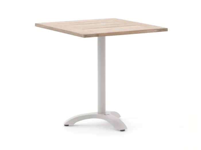 Bellagio tuinmeubelen Lisio tuintafel 80x80x75cm - Wit