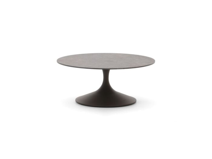 SUNS Nova lounge tuintafel ø80cm (h:34,5cm) Laagste prijsgarantie! – Taupe