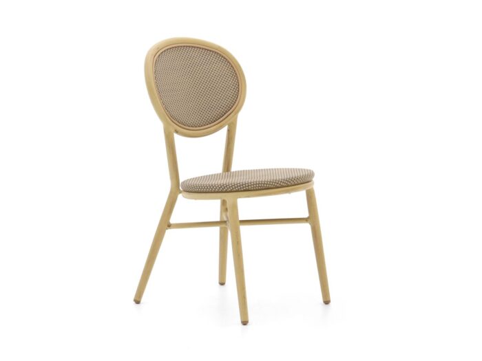Forza Furniture Forza Monate dining tuinstoel stapelbaar Laagste prijsgarantie! – Taupe