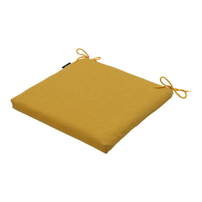 Madison Zitje universeel 40×40 met rits Gold eco nature outdoor – geel