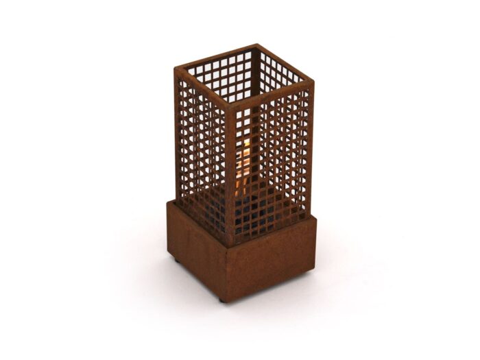 Tenderflame Agni 18 haard 18,5×18,5×36,5cm Laagste prijsgarantie! – Taupe