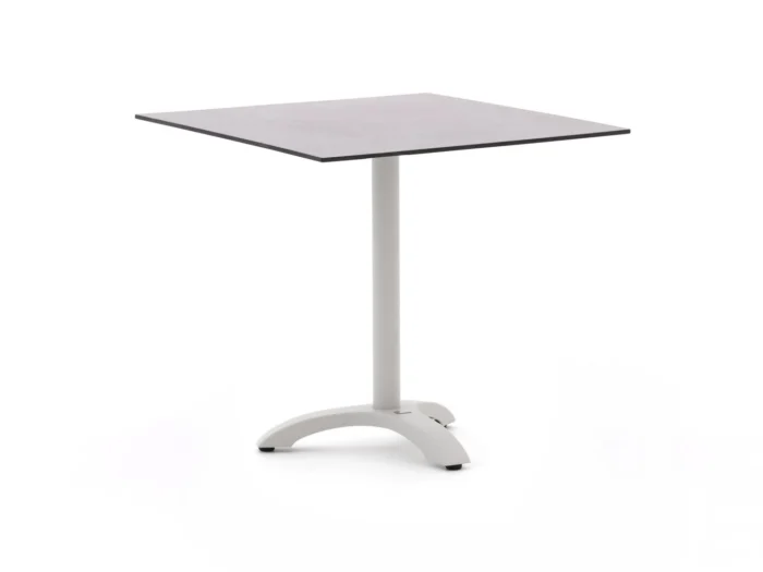 Bellagio tuinmeubelen Lisio tuintafel 80x80x73cm - Wit